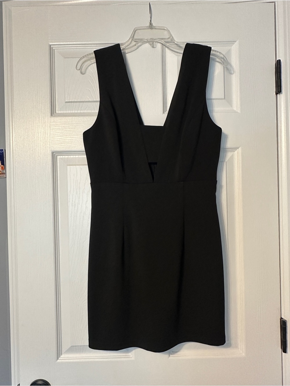 Forever 21 Plunged V-Neck Pencil Dress